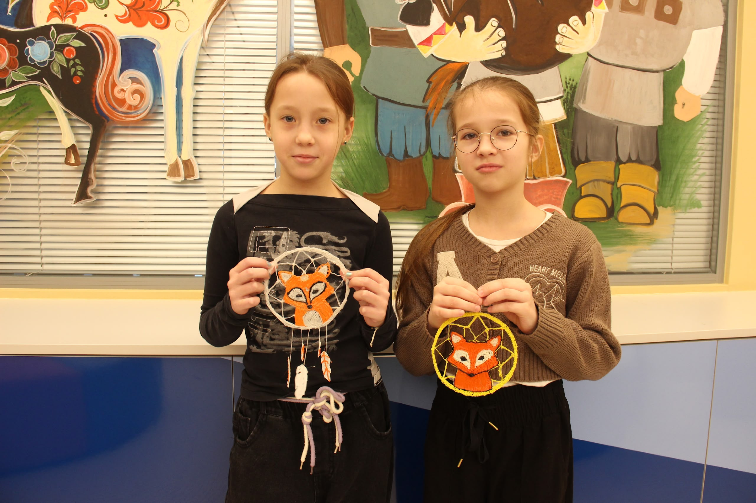 Хитрая лиса и кроха-бородач 