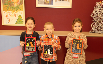 Зимний стаканчик и звёздные коты